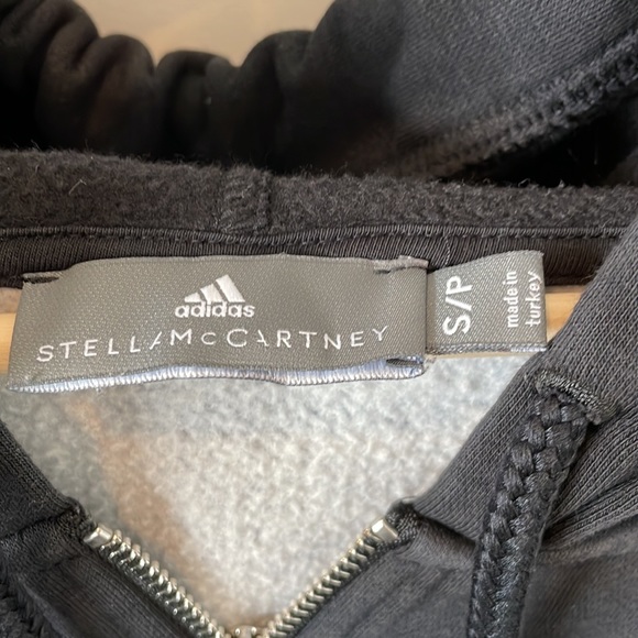 Stella McCartney for Adidas small zip up hooded sweatshirt - Picture 2 of 7
